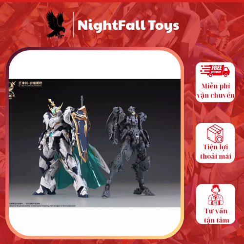 Mô Hình Lắp Ráp RG/BE 1/144 Tristan Titan Greatsword (Có Decal nước) - Ảnh 5