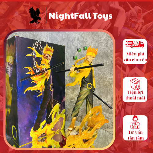 Mô hình Naruto Ánh Sáng đại chiến Sasuke Bóng Tối - siêu to cực nét - Ảnh 4