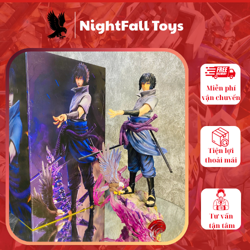 Mô hình Naruto Ánh Sáng đại chiến Sasuke Bóng Tối - siêu to cực nét - Ảnh 5